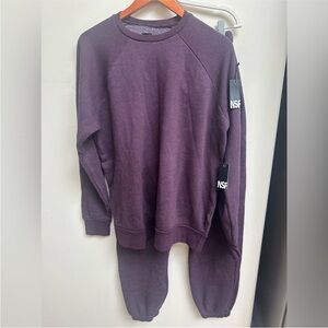 NWT NSF Sayde Sweat Jogger Set